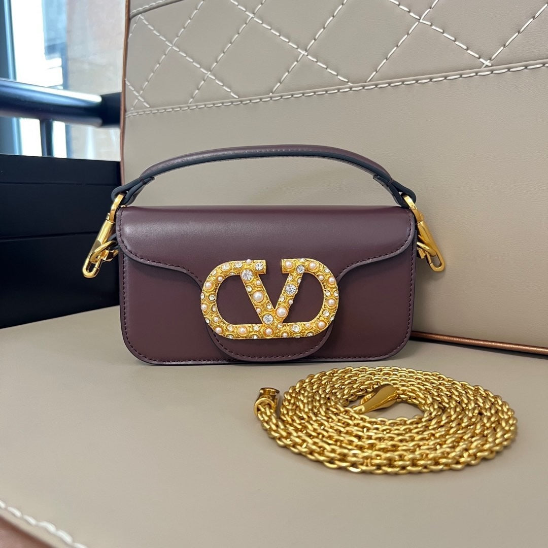 Bell Ave Mini Jewel Shoulder Bag – Bordeaux Edition