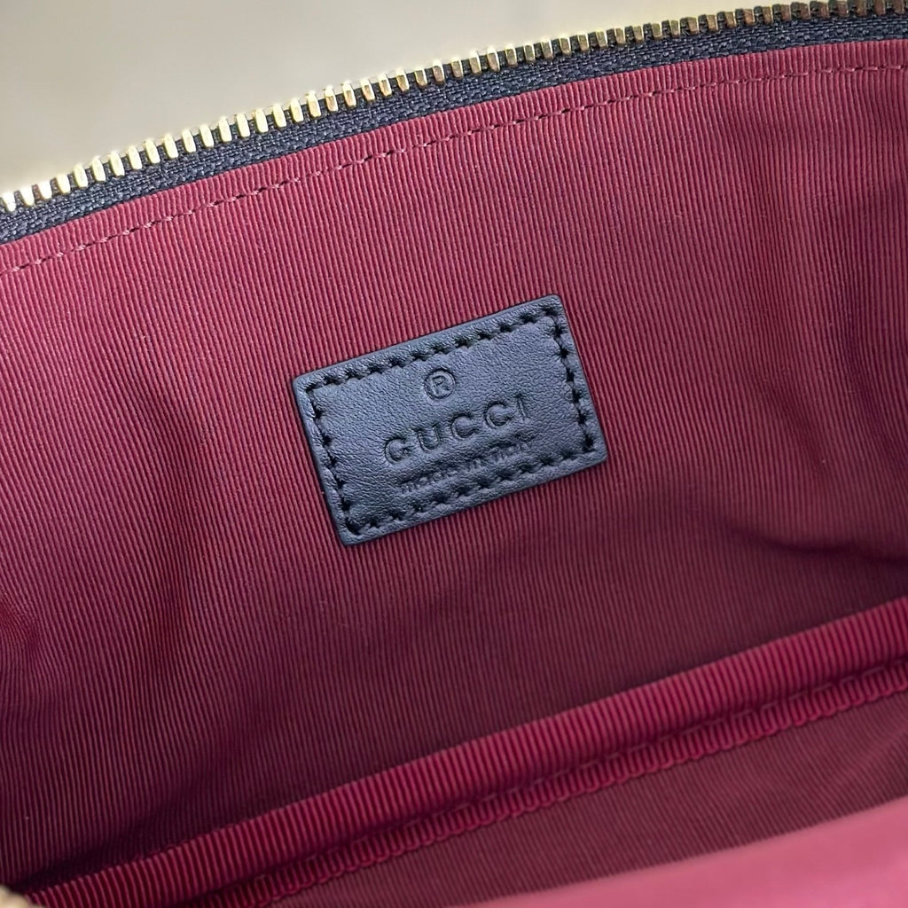 Bell Ave Quilted Vanity Bag – Black Edition