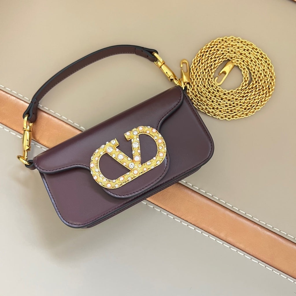 Bell Ave Mini Jewel Shoulder Bag – Bordeaux Edition