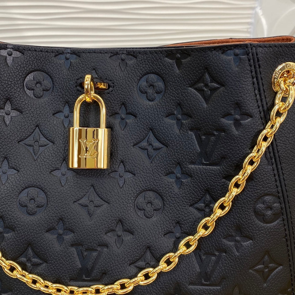 Bell Ave Monogram Chain Shoulder Bag – Noir Edition