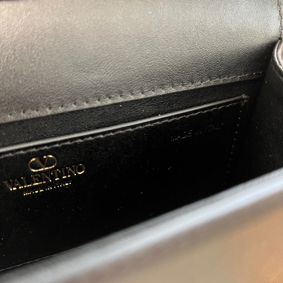 Bell Ave Mini Jewel Shoulder Bag – Black