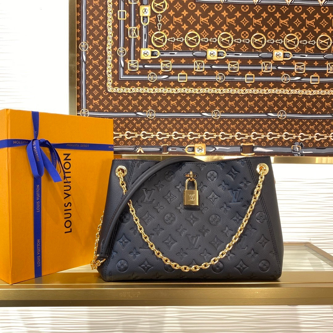 Bell Ave Monogram Chain Shoulder Bag – Noir Edition