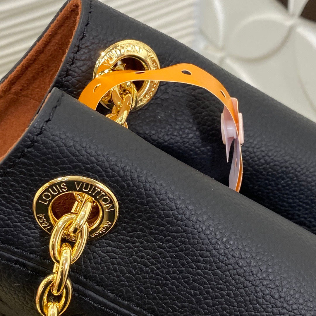 Bell Ave Monogram Chain Shoulder Bag – Noir Edition