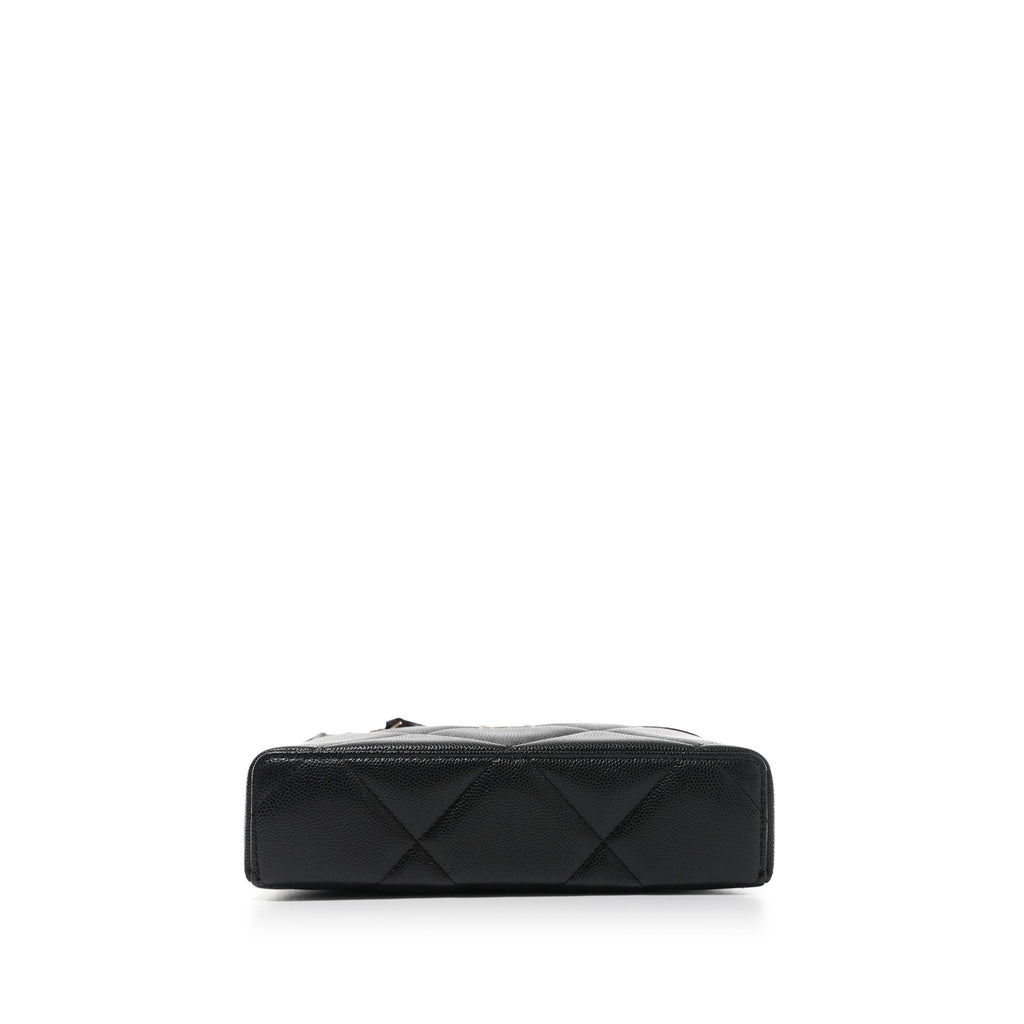 Bell Ave Quilted Vanity Crossbody – Black