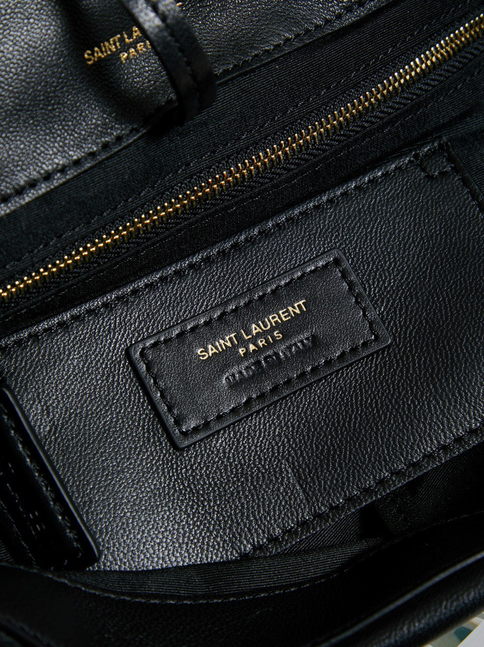 Luxe Quilted Chain Shoulder Bag – Black